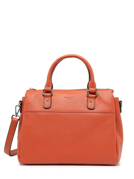 Sac Porté Main Confort Cuir Hexagona Orange confort 469844