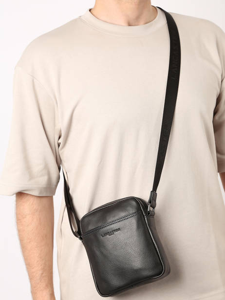 Crossbody Bag Lancaster Black soft vintage homme 24 other view 1