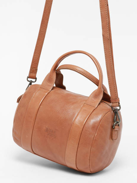 Satchel Smart Leather Basilic pepper Brown smart BSMA08 other view 2