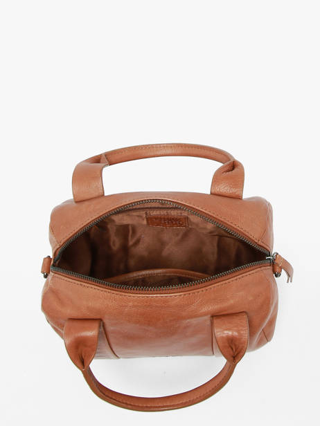 Satchel Smart Leather Basilic pepper Brown smart BSMA08 other view 3