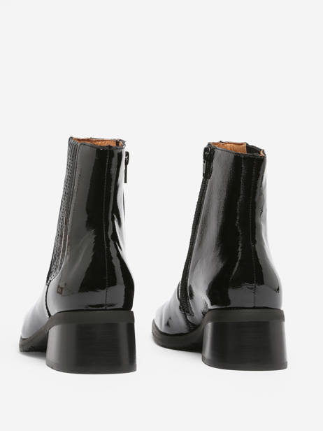 Bottines à Talon Dirla En Cuir Mam'zelle Noir women CSIXR40 vue secondaire 4