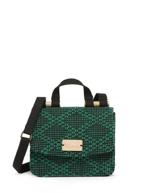 Crossbody Bag Oeillet Cotton Woomen Green oeillet WOEI21