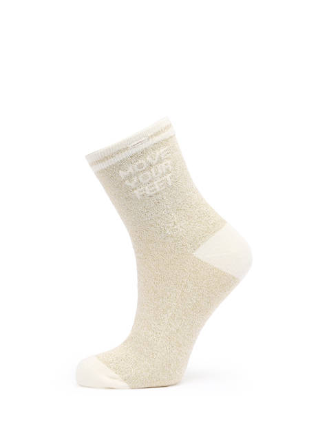 Socks Cabaia Gold socks women MOVEYOUR