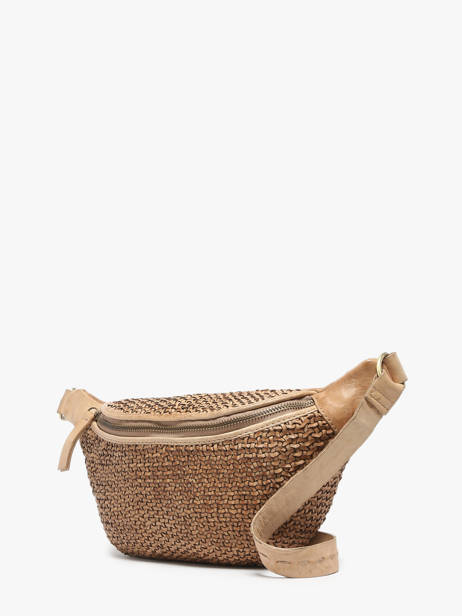 Sac Banane Biba Beige leather BRI5L vue secondaire 1