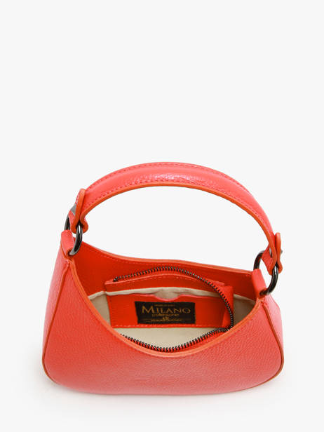 Leather Caviar Crossbody Tas Milano Orange caviar CA23118 other view 3