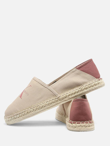 Espadrilles Calvin klein jeans Beige women 13760JX other view 3