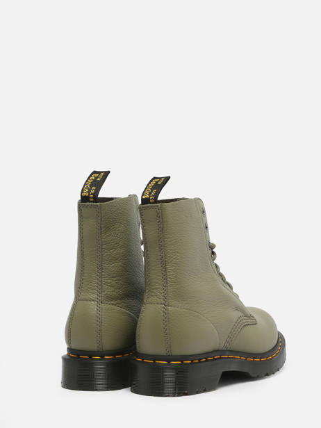 Boots 1460 Pascal In Leather Dr martens Green women 31693357 other view 3