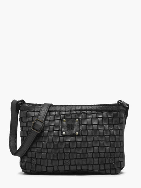 Leather Crossbody Bag Heritage Biba Black heritage KA9