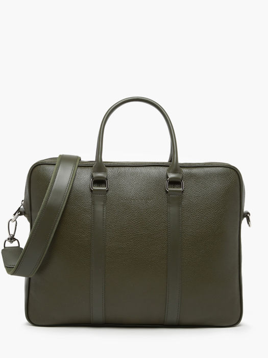 Longchamp Le foulonné Briefcase Green