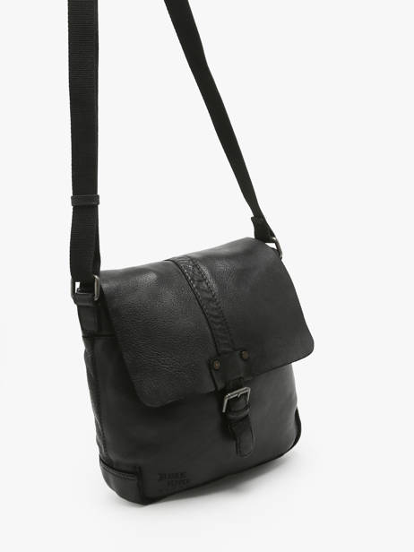 Sac Bandoulière Basilic pepper Noir traveler BTRA4A vue secondaire 2