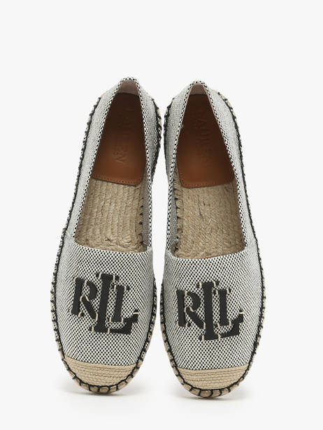 Espadrilles En Cuir Lauren ralph lauren Noir women 92740002 vue secondaire 3