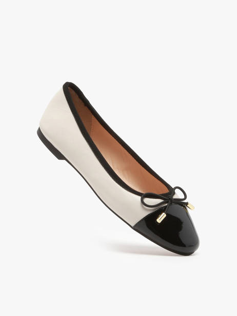 Ballerinas In Leather Inuovo Beige women A94001 other view 1