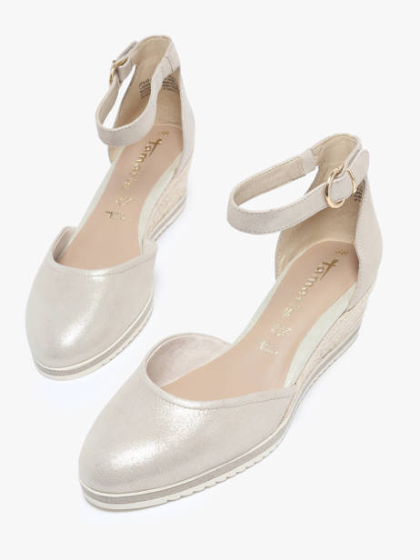 Platform Pumps In Leather Tamaris Beige women 42 other view 1