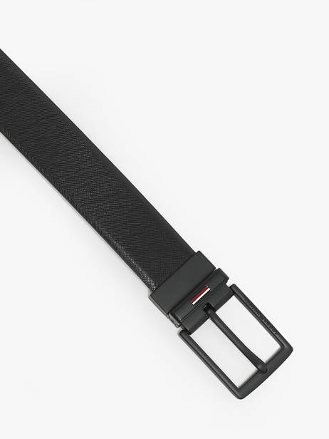 Belt Tommy hilfiger Black business AM12178 other view 2