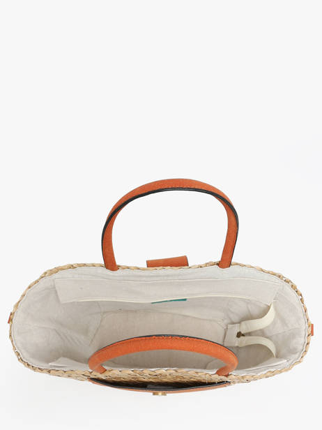 Satchel Panier Paper Le voyage en panier Orange panier PM765 other view 3