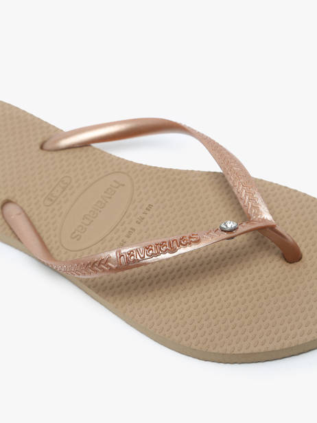 Tongs Havaianas Beige women 41455651 vue secondaire 1