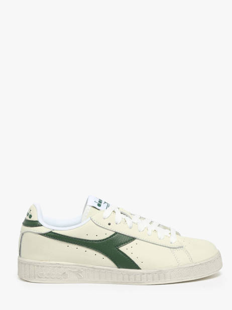 Sneakers Game Low Wax En Cuir Diadora Blanc unisex 178301