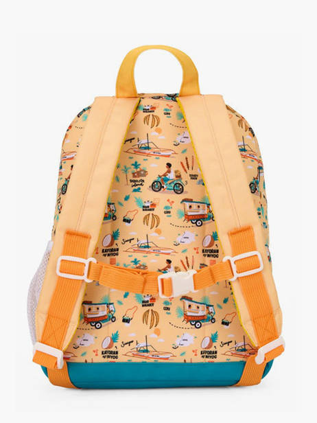 Backpack Hello hossy Orange cool kids 5 other view 4