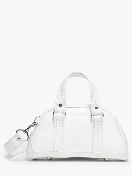 Crossbody Bag Vedette Leather Paul marius White vedette MINIBVED