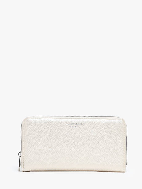 Zip Wallet Classic Miniprix Beige grained H1689