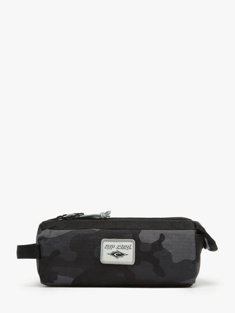 2-compartment Pouch Rip curl Black camo 141MUT