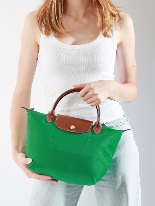 Longchamp Le pliage original Sacs porté main Vert