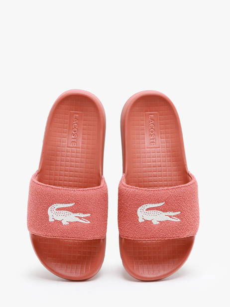 Claquettes Lacoste Orange women 7CFA0017