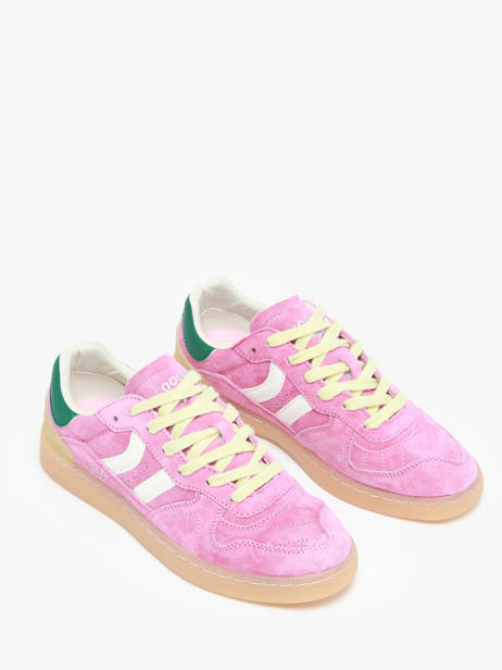 Sneakers Goal In Leather Coolway Pink women 7603146 other view 1