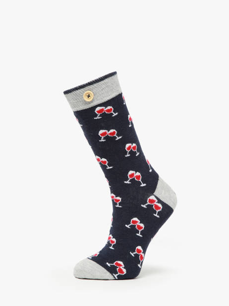 Socks Cabaia Blue socks men VIR