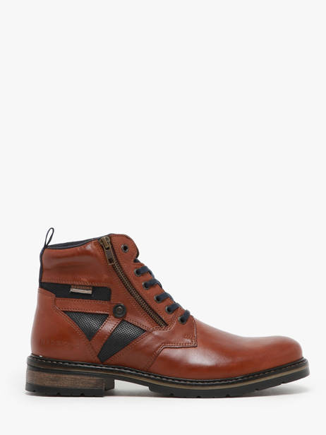 Boots Eternel In Leather Redskins Brown men ETERNEL