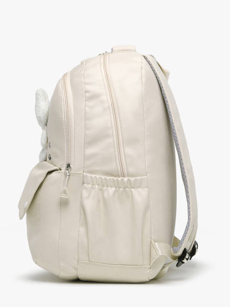 Sac à Dos 2 Compartiments Miniprix Beige backpack 6235 vue secondaire 2