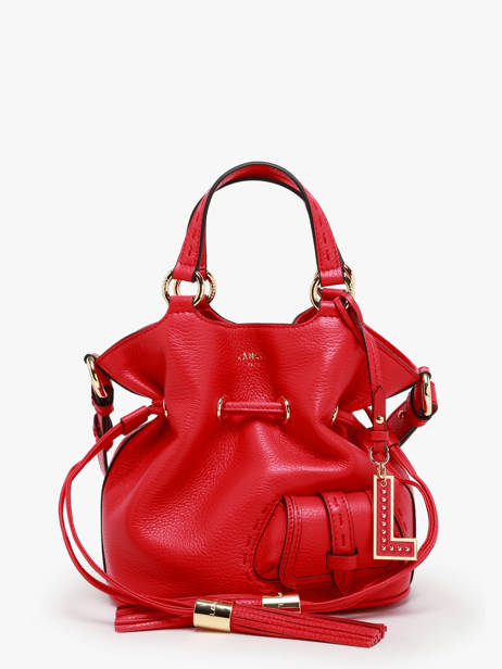 Sac Seau S Premier Flirt Cuir Lancel Rouge premier flirt A10109 vue secondaire 2