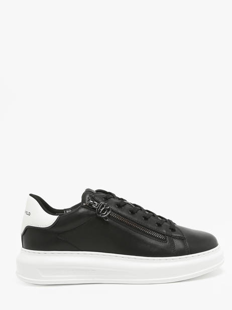 Sneakers Kapri Nft Zip En Cuir Karl lagerfeld Noir men KL52564