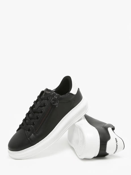 Sneakers Kapri Nft Zip En Cuir Karl lagerfeld Noir men KL52564 vue secondaire 2