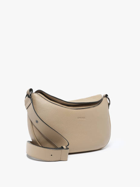 Crossbody Bag Manege Leather Etrier Beige manege EMAN077M other view 2