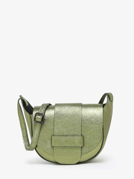 Shoulder Bag Nine Leather Milano Green nine NI24064