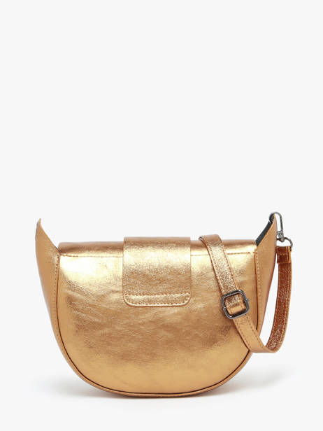 Shoulder Bag Nine Leather Milano Gold nine NI24065 other view 4