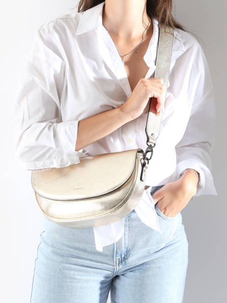 Shoulder Bag M Emeraude Leather Etrier Gold emeraude EEME065M other view 1