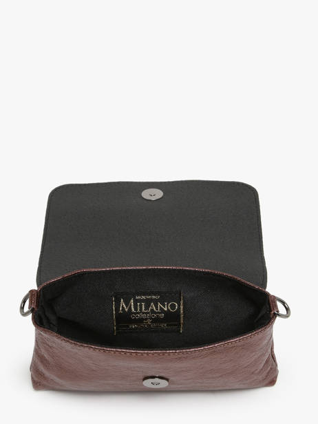 Sac Bandoulière Nine Cuir Milano Marron nine NI24063 vue secondaire 3