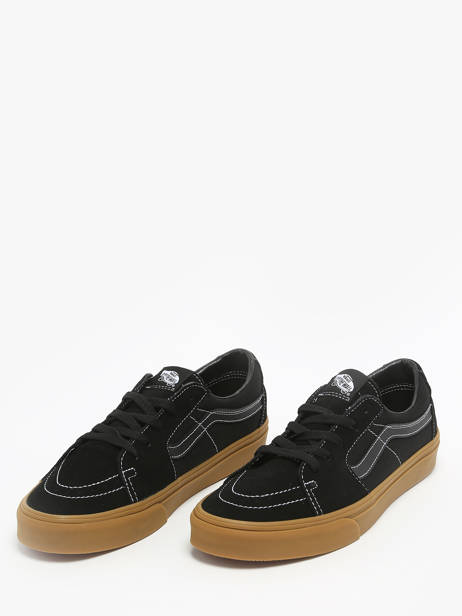 Sneakers Sk8-low En Cuir Vans Noir unisex 9QRCJJ vue secondaire 1