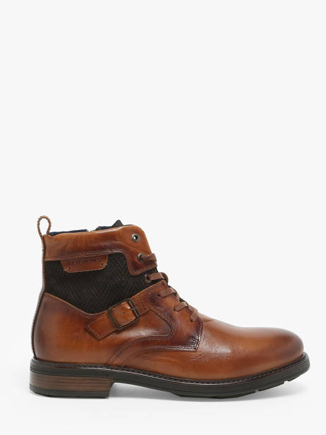 Boots Correct In Leather Redskins Brown men CORRECT