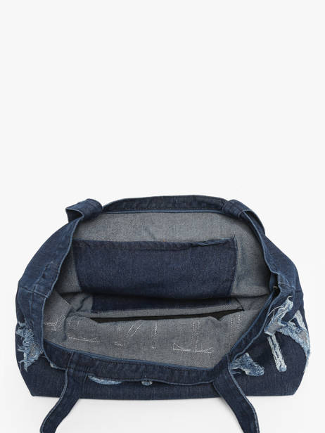 Shoulder Bag Denim Cotton Miniprix Blue denim 26 other view 2