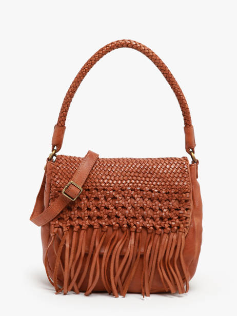 Sac Porté épaule Heritage Cuir Biba Marron heritage VAR1L