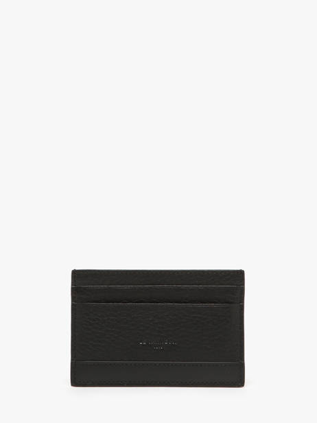 Card Holder Leather Le tanneur Black raphael TRAP3500