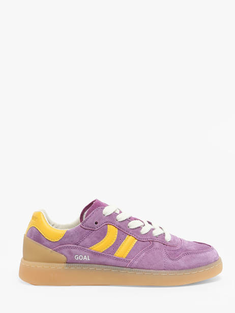 Sneakers Goal In Leather Coolway Violet women 7693119