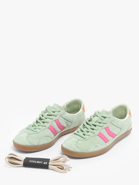 Sneakers Kizuna In Leather Coolway Green women 7603168 other view 2