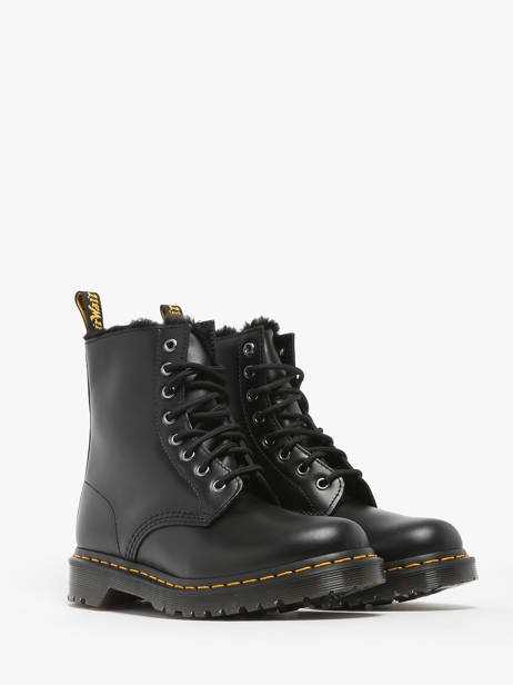 Boots 1460 Serena In Leather Dr martens Black women 26238021 other view 2