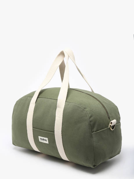 Sac De Voyage Cabine Best Seller Coton Best Seller Hindbag Vert best seller CHARLIE vue secondaire 2