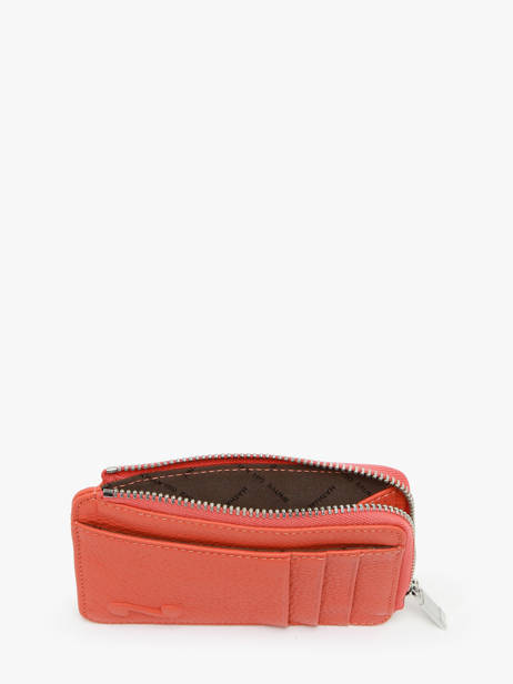 Leather Original N Coin Purse With Card Slots Nathan baume Orange original n 217N other view 1