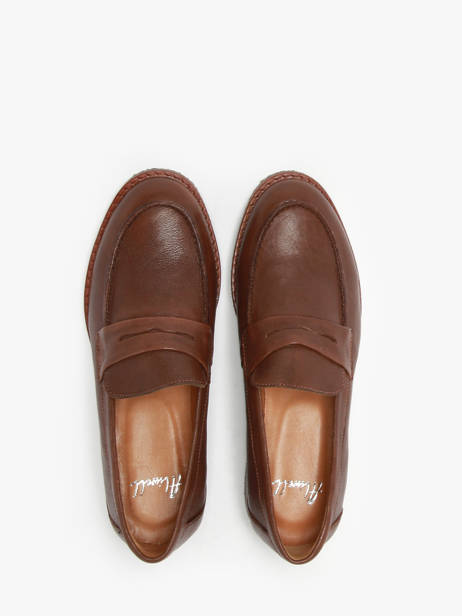 Moccasins Pariz In Leather Aliwell Brown women PARIZ other view 4